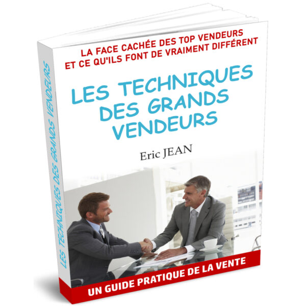 Livre Les techniques des grands vendeurs